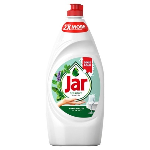 Jar 850ml Tea tree & mint sensitive - Drogerie Kuchyň Ruční mytí malé